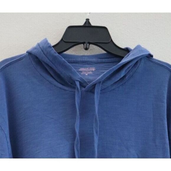 Vineyard Vines Men's Sz XL Blue Garment Dyed Slub Cotton Island Hoodie $118 - Picture 4 of 5